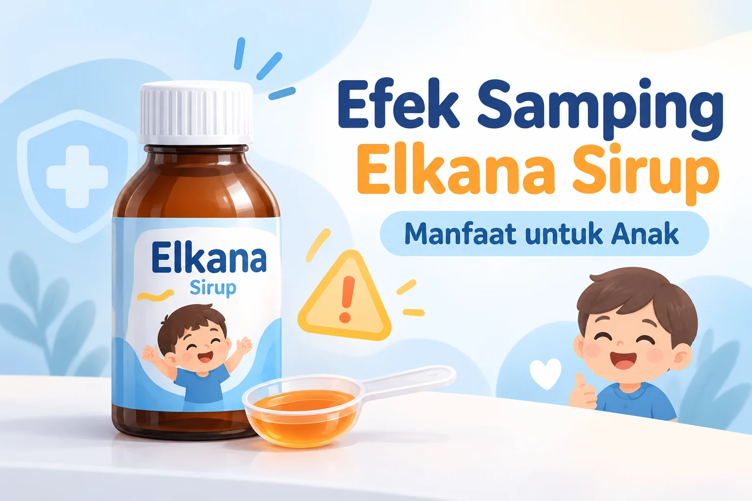Efek Samping Elkana Sirup dan Manfaatnya untuk Anak