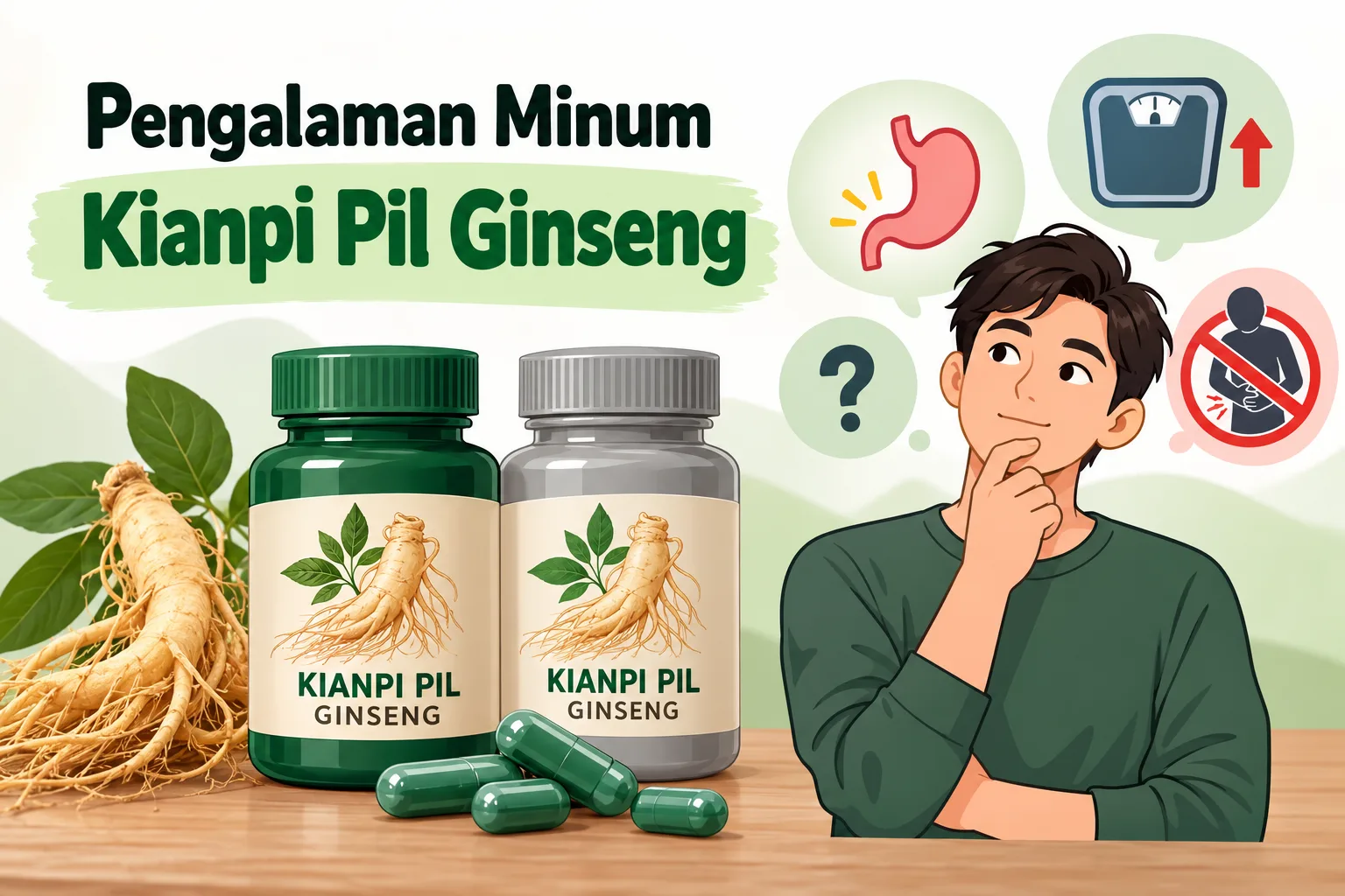 Pengalaman Minum Kianpi Pil Ginseng
